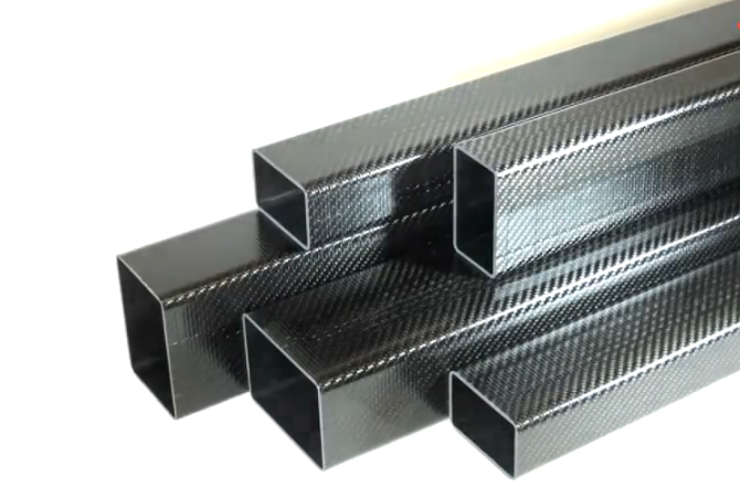 碳纤维方管-亮光